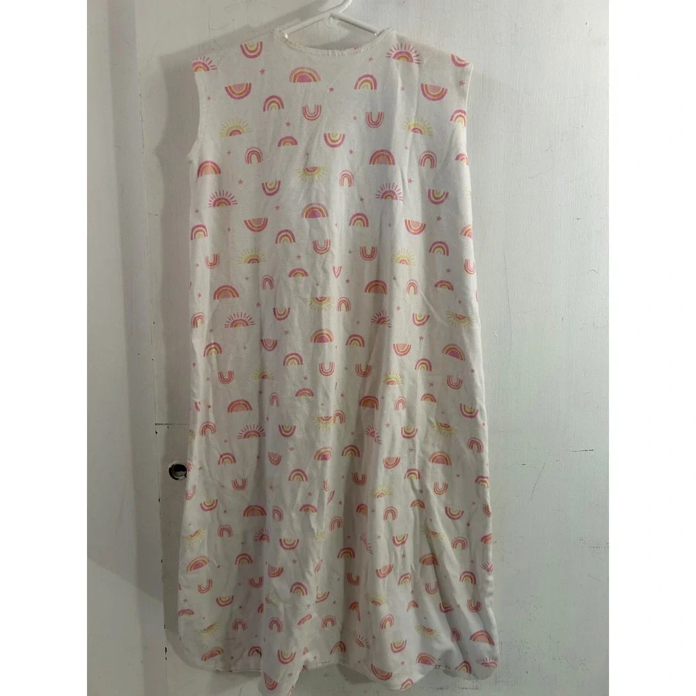 HALO SleepSack Large 12-18M White Rainbow Sun Star Wearable Blanket Kids